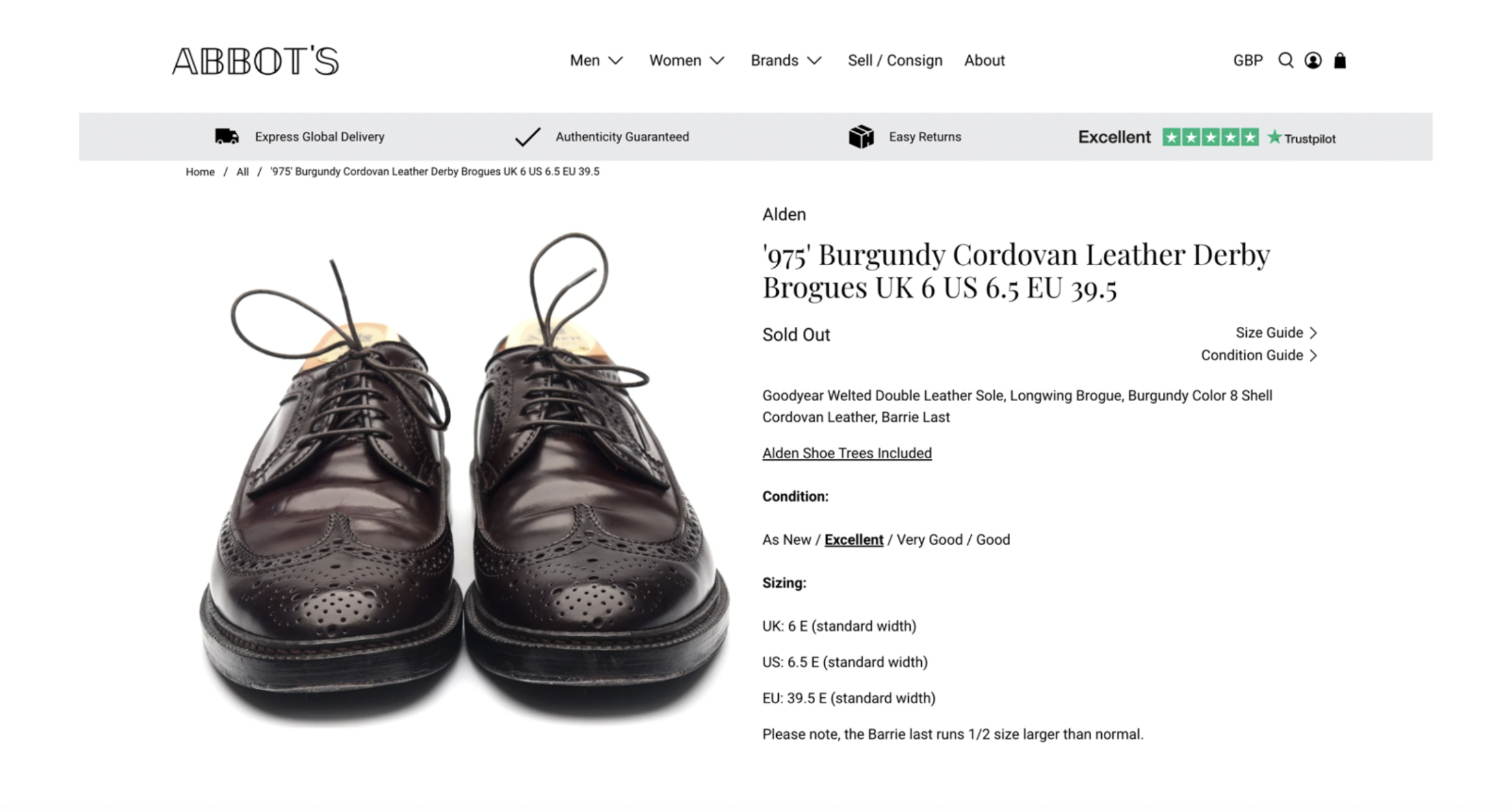 Site pour vendre des chaussures sale
